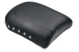 Mustang 08-21 Harley Electra Glide,Rd Glide,Rd King,Str Glide Pass Seat(8.5wide) w/Studs - Black - 75453