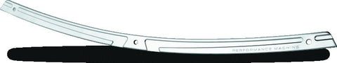 Performance Machine Windscreen Trim Assembly Scallop - Chrome - 0209-2015SCA-CH