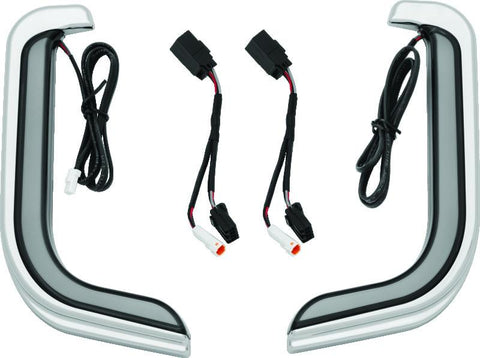 Kuryakyn Tracer LED Fairing Lower Accents Chrome - 2956