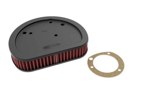 K&N Replacement Air Filter 7.125in L x 5.688in W x 1.625in H for Harley Davidson - HD-1611