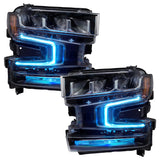 Oracle 19-21 Chevy Silverado 1500 RGB+W Headlight DRL Kit - ColorSHIFT w/ BC1 Controller - 1441-335