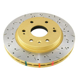 DBA 06-08 Chevrolet Silverado/GMC Sierra 4000 Series Drilled and Slotted Front Rotor - 42010XS
