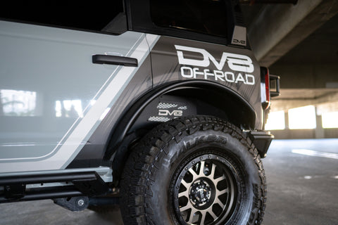DV8 Offroad 21-23 Ford Bronco Tube Fender Flares - FDBR-01
