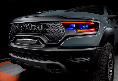 Oracle 19-21 RAM 1500 RGB Headlight Demon Eye Kit - LED Projector - w/o Controller - 1456-334