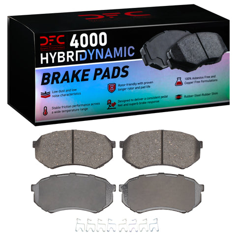 DFC 88-04 Toyota Tacoma Front 4000 Hybridynamic Brake Pads - 4000-0433-00
