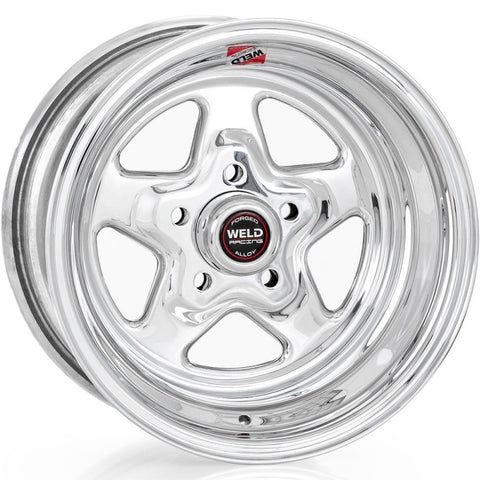 Weld ProStar 15x12 / 5x4.75 BP / 4.5in. BS Polished Wheel - Non-Beadlock - 96-512278