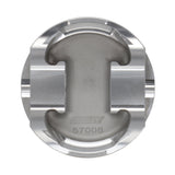 Manley Ford 3.5L Ecoboost 3.642in Bore 1.239in Comp Height -5.0cc Dish Piston Set - 594900CE-6