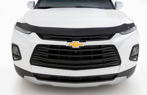 AVS 2019 Chevrolet Blazer Aeroskin Low Profile Acrylic Hood Shield - Smoke - 322181