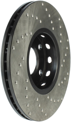 StopTech 96-7/04 Audi A4 / 95-01 A6 / 7/98-05 VW Passat Right Front Drilled Rotor - 128.33039R
