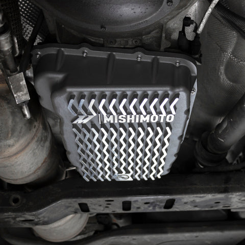 Mishimoto 2007.5 + Ram 6.7L Cummins 68RFE Transmission Pan - Cast - GR - MMTP-RAM-07