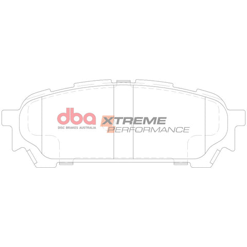 DBA 03-05 Subaru WRX XP650 Rear Brake Pads - DB1672XP