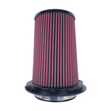 Injen 8-Layer Oiled Cotton Gauze Air Filter 5in Flange ID 8in Base/ 7.9in Height/ 5.3in Inertia Top - X-1116-BR