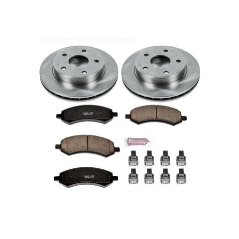 Power Stop 05-10 Dodge Dakota Front Autospecialty Brake Kit - KOE2193