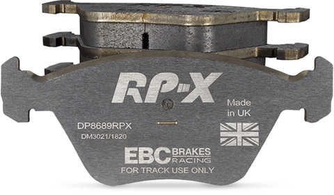 EBC Racing 08-10 BMW M3 4.0L (E90) RP-X Front Brake Pads - DP81449RPX