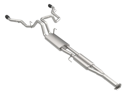 Kooks 21+ Ford F150 2.7/3.5/5.0L 3in Dual Cat-Back Rear Exit Exhaust w/BlackTips - 13704220