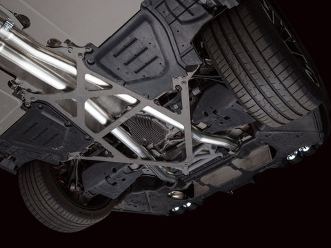 AWE Tuning BMW G90/G99 M5 Track Edition Cat-Back Exhaust - Chrome Silver Tips - 3020-42790