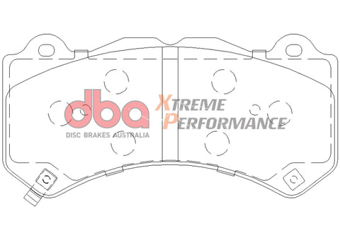 DBA 07-22 Nissan GT-R R35 XP Performance Front Brake Pads - DB2375XP