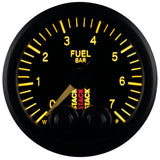 Autometer Stack 52mm 0-7 Bar M10 Male Pro-Control Fuel Pressure Gauge - Black - ST3505