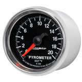 Autometer GS 0-2000 degree F Full Sweep Electronic Pyrometer Gauge - 3845