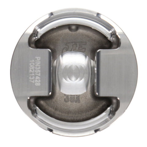 JE Pistons Honda L15B Turbo 73.5mm Bore 9.5:1 CR -14cc Dome Piston Set - Set of 4 - 357428