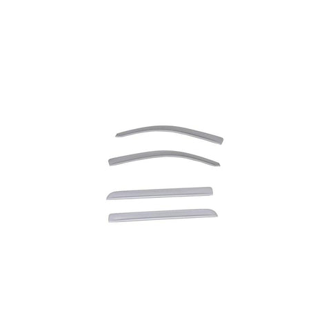 AVS 20-22 Chevrolet Silverado 1500 CC Ventvisor Low Pro Color Match Deflectors 4pc - Silver Ice Met. - 894075-GAN