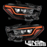 Oracle 16-23 Toyota Tacoma Lensless LED Headlights - 8700-TAC