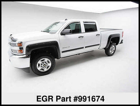 EGR Crew Cab Front 41.5in Rear 38in Bolt-On Look Body Side Moldings (991674) - 991674