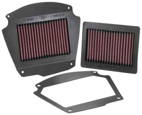 K&N 02-09 Yamaha XV1700 Road Star Warrior 1670 / 07-09 Midnight Warrior 1700 Replacement Air Filter - YA-1602