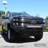 Westin 15-19 Chevrolet Silverado 2500/3500 Pro-Mod Front Bumper - Textured Black - 58-41165