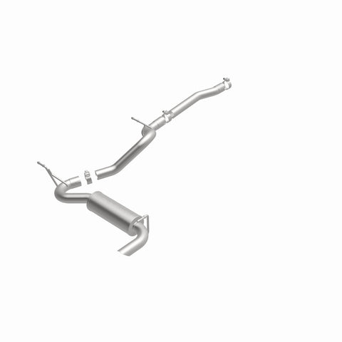 MagnaFlow 12-14 Jeep Wrangler 3.6L Single Straight Rear P/S Exit Stainless C/b Perf Exhaust-Comp - 15118
