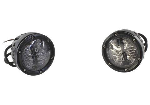 Ford Racing 2021+ Ford Bronco Mirror Mounted 4in Rigid LED Lights Kit - M-15200K-BML