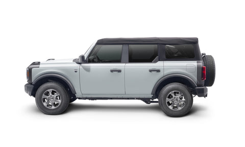 Bushwacker 21-22 Ford Bronco (2/4 Door) Trail Armor Rear Corner (2pc Rear) - Tex. Black - 14124