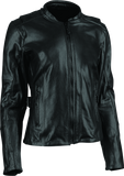 Speed and Strength Throttle Body Leather Jacket Black Womens - Small - 880402