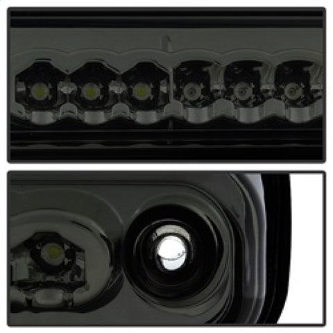 Xtune Yukon Denali 99-00 LED Tail Lights w/ 3rd LED Brake Light Smoked ALT-JH-CCK88-LED-SET-SM - 9032752