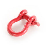 Rugged Ridge Red 9500lb 3/4in D-Ring - 11235.20
