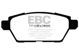 EBC 06-09 Ford Fusion 2.3 Ultimax2 Rear Brake Pads - UD1161