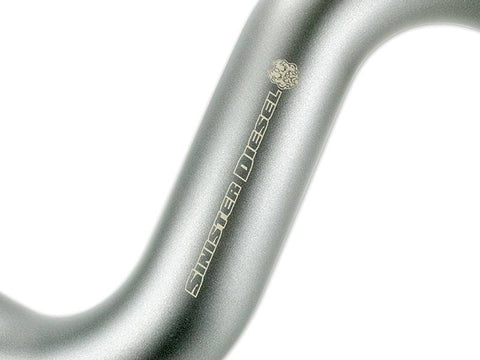 Sinister Diesel 03-07 Ford 6.0L Powerstroke Cold Side Charge Pipe (Gray) - SDG-INTRPIPE-6.0-COLD