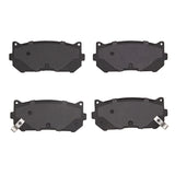 R1 98-03 Kia Sephia Rear Ceramic Brake Pads - 2310-0775-00