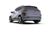 Rally Armor 2024 Hyundai Kona EV Black UR Mud Flap w/ Grey Logo - MF113-UR-BLK-GRY