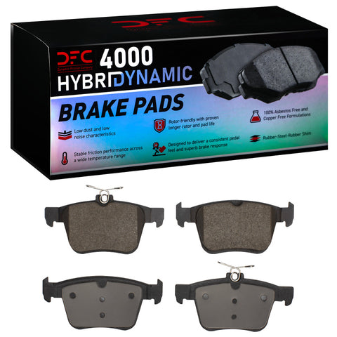 DFC 13-26 Volkswagen Tiguan Rear 4000 Hybridynamic Brake Pads - 4000-1761-00