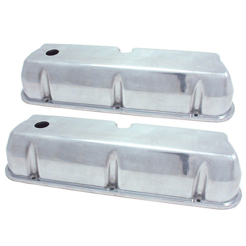 Spectre SB Ford Tall Valve Cover Set - Polished Aluminum - 5018