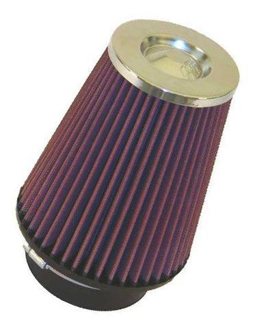 K&N Universal Rubber Filter 2.75in Flange ID x 5.875in Base OD x 4.75in Top OD x 7in Height - RU-3610