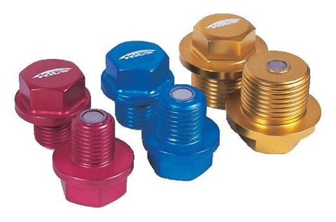 Project Kics Toyota/Daihatsu/Nissan Red Magnetic Drain Bolt - M12X1.25 - WMAG1