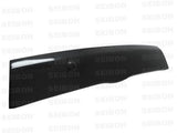 Seibon 12-14 Subaru BRZ / Scion FRS Carbon Fiber Rear Trunk Garnish - RG1213SCNFRS