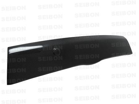 Seibon 14-15 Honda Civic Si Coupe OEM-Style Carbon Fiber Trunk Garnish - TG14HDCV2DSI-OE
