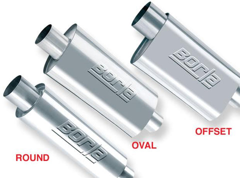 Borla XR-1 Sportsman Racing Muffler 4in In/4in Out Muffler - 40948