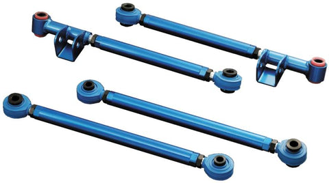 Cusco Lateral link Kit-Rear Front Side adj. Pillowball ends WRX GD - 666 474 LA