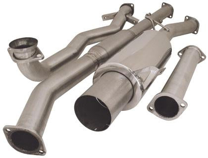 Turbo XS 02-07 WRX-STi Rear Muffler Assembly - WS02-RMA