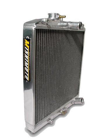Mishimoto Universal Dual Pass Race Radiator 27x19x3 Inches Aluminum Radiator - MMRAD-DBP-26