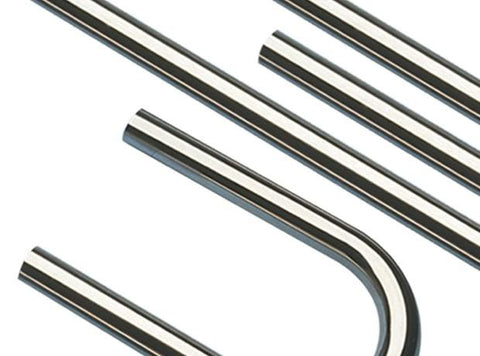 Borla 2.5in Stainless Steel Straight Tubing - 5ft - 30350